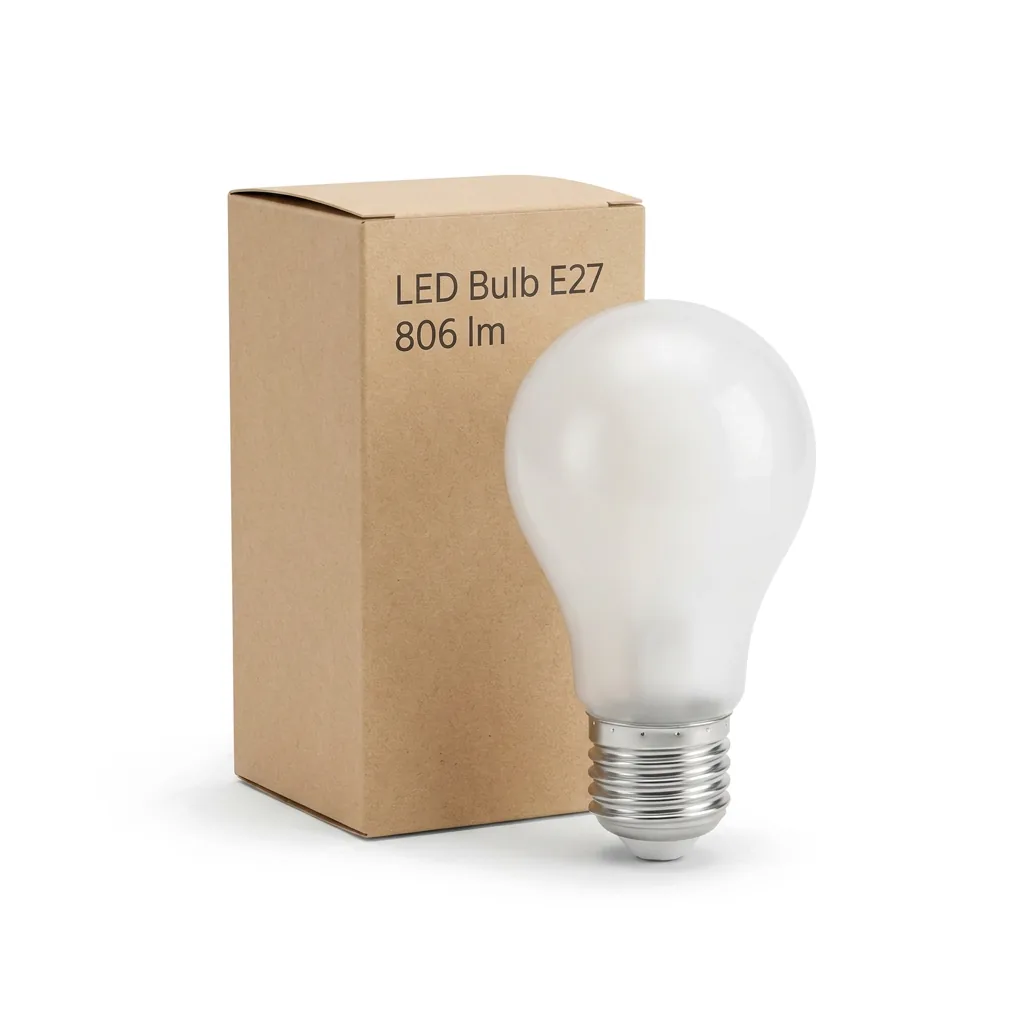 LED bulb E27, 806 lm